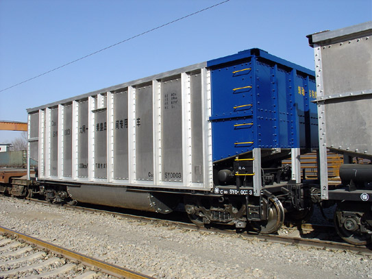 C80B stainless steel open-top wagon