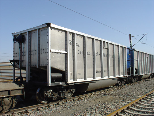 C80B stainless steel open-top wagon